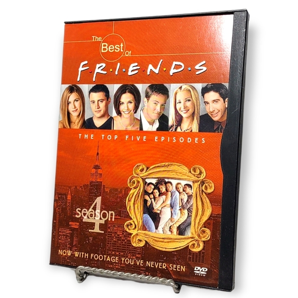 Friends Season 4 DVD Set TV Sitcom Sealed Mathew Perry Unseen Scenes - Picture 2 of 11